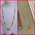 Alloy Mangalsutra with Pendant & Chain for Women 