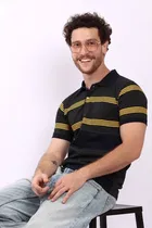 Colorblocked Polo T-Shirt for Men 