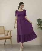 Solid Gown for Women 