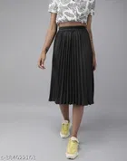 Crepe Skirts for Women 