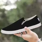 Comfortable Slip On Casual Shoes for Men, Black 