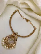 Zircon Gold-plated Copper Jewellery Set for Women 