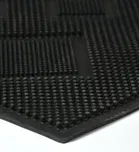 Rubber Doormat, Black 