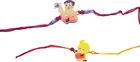 Synthetic Rakhi for Raksha Bandhan 