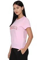 Round Neck Printed T-Shirt for Women 