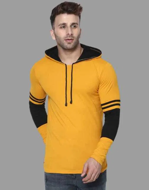 Casual Sweatshirt for Men (Musterd, L) (S20)