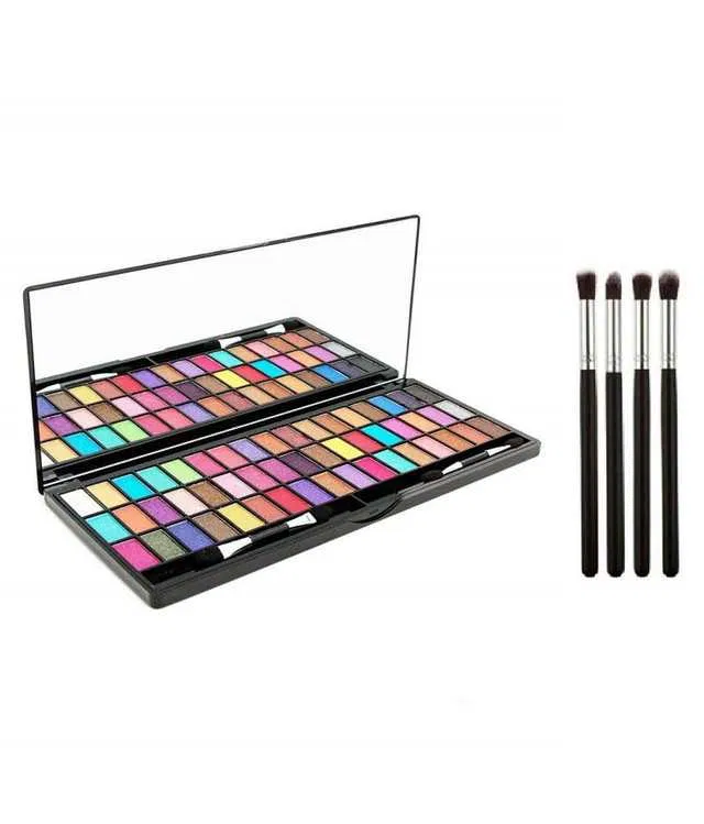 Lenon Beauty 51 Color Eye Shadow Pressed Powder Colours 50 g (Pack of 2) (S-252)