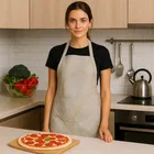 Krishna E Marble Printed Apron 68x58cms 