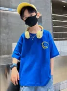 Round Neck Printed T-Shirt for Boys 