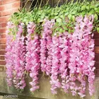 Polyester Artificial Hanging Flower Garlands 