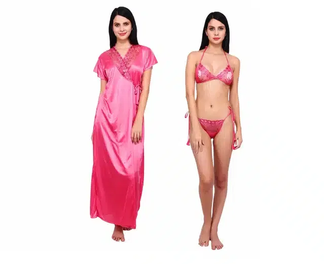 Babydolls for Women (Pink, Set of 1)