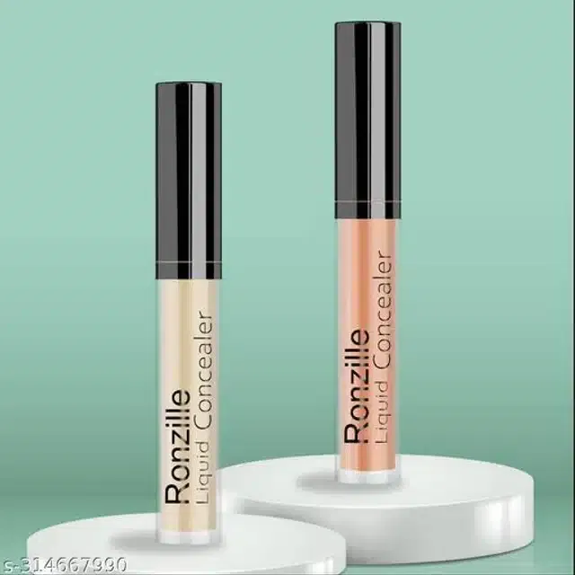 Ronzille Liquid Concealer (Multicolor, 9 g) (Pack of 2)