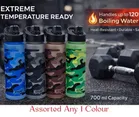 Camouflage Army Stylish and sturdy water bottle with Flip-Flop Lid 700 ML 