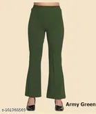 Cotton Blend Trouser for Women 