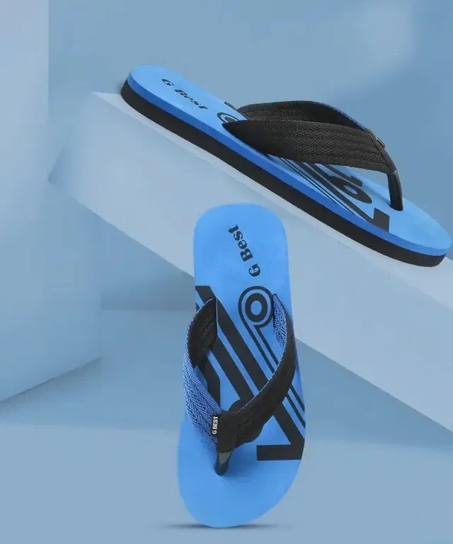 Lightweight Slippers for Men (Blue, 7)