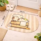 Pompompurin anti-slip Noodle D- Shape Bath Mat [38x58 cm]