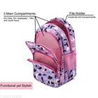 Rubber Backpack Bag, Purple