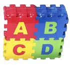 26 Pcs Alphabet Puzzle Blocks (Multicolor, Set of 1)