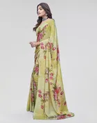 Chiffon Printed Saree for Women 