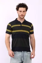 Colorblocked Polo T-Shirt for Men 