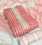 Cotton Printed Unstitched Dress Material for Women 