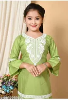 Rayon Kurta Set for Girls 
