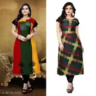 Crepe Printed Kurti for Women 