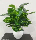 Plastic Artificial Flower With Pot,Multicolour