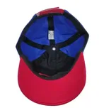 Embroidered Cotton Baseball Cap for Boys & Girls ,Red & Blue 