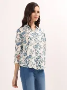 Rayon Printed Shirt for Women 
