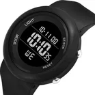 Digital Watch - For Boys & Girls Trending Full Black Round Waterproof Gym Fitness Freak 