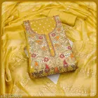 Embroidered Floral Patiala Suit for Women 