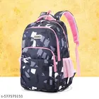 Polyester Backpack Bag, Black