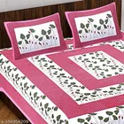 Cotton Double Bedsheet with 2 Pillow Cover 