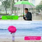 Newest Bottle Umbrella  Windproof Double Layer Cover for UV Protection & Rain | Outdoor Car Umbrella for Women & Men 