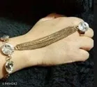 Alloy Bracelets For Women & Girls, White