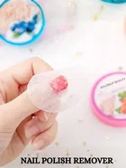 Basicare Nail Polish remover wipes Orange Fragrance 30 wipes