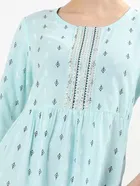 Round Neck Printed Top for Women 