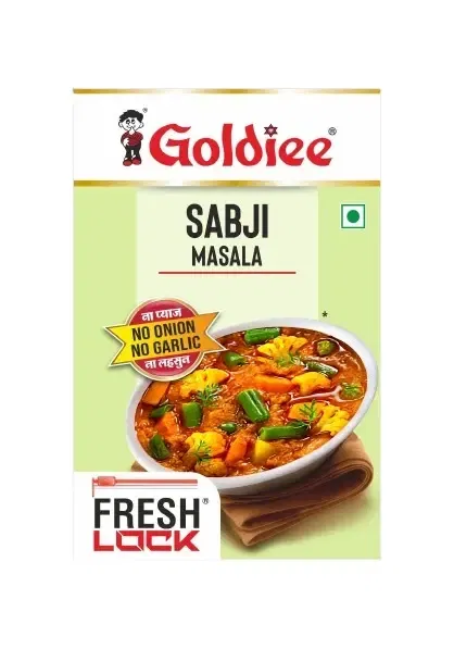 Goldiee Sabji Masala 100 g Box (No Onion No Garlic)