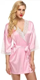 Satin Solid Babydoll for Women 