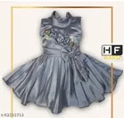 Satin Sleeveless Dress for Girls 