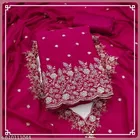 Vichitra Silk Jaipuri Designs Embroidery Kit 