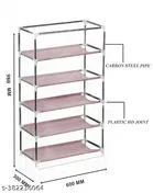 Metal 5 Layer Collapsible Multipurpose Rack 