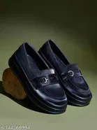 Shoetopia Girls Casual Shoes Black 