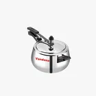 Vandana 3.5 L Contura Aluminium InnerLid Pressure Cooker Gas Stovetop Compatible with induction Base 