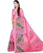 Crepe Printed Saree for Women 