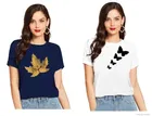Half Sleeves Printed T-shirts for Women & Girls 