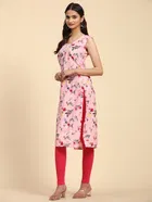 Crepe Printed Kurti for Women 