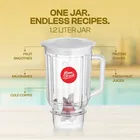 Juicer Jar for Mixer Grinder Juicer Jar ABS Plastic Transparent 