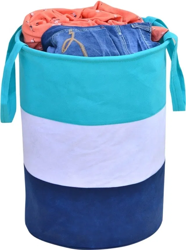 RAJ BAG 45 L Multi Color Non-Woven Laundry Bag (Assorted color, Pack of 1)